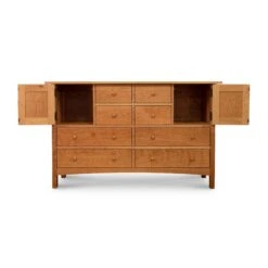 Burlington Shaker 8-Drawer 2-Door Dresser -HomeNest Store Burlington Shaker 8 Drawer 2 Door Dresser 2 1ik18w