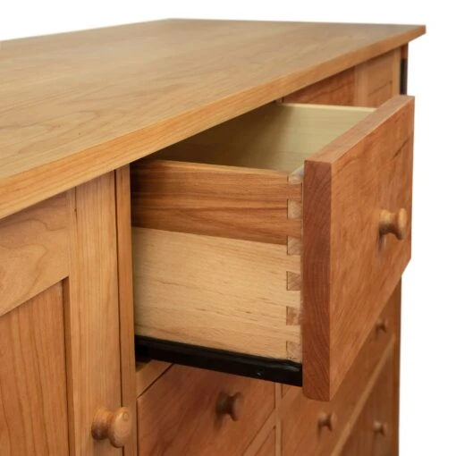 Burlington Shaker 8-Drawer 2-Door Dresser - Image 6