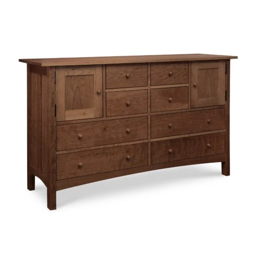 Burlington Shaker 8-Drawer 2-Door Dresser - Image 9