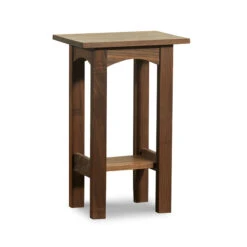 Burlington Shaker End Table -HomeNest Store Burlington Shaker End Table Natural Walnut