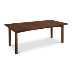 Burlington Shaker Extension Dining Table -HomeNest Store Burlington Shaker Extension Dining Table 40x60 1 Leaf Natural Walnut