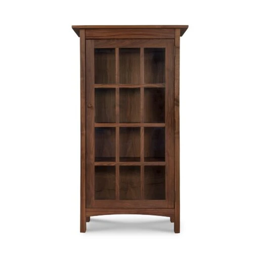 Burlington Shaker Glass Door Bookcase - Image 4