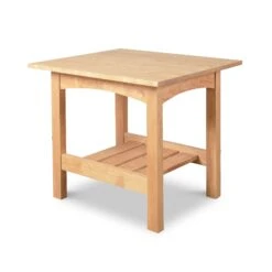 Burlington Shaker Lamp Table -HomeNest Store Burlington Shaker Lamp Table Natural Maple