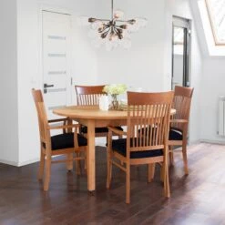 Contemporary Shaker Chair -HomeNest Store Burlington Shaker Round Solid Top Dining Table Life 1 01987031 0b46 4277 b4b5 1404fe47eeea