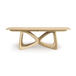Butterfly Extension Dining Table -HomeNest Store Butterfly Extension Table 46x72 Natural Oak