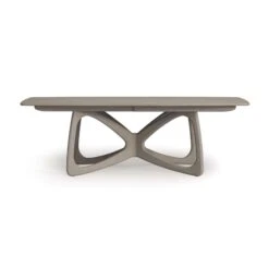 Butterfly Extension Dining Table -HomeNest Store Butterfly Extension Table 46x72 Weathered Oak