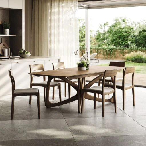 Butterfly Extension Dining Table - Image 6