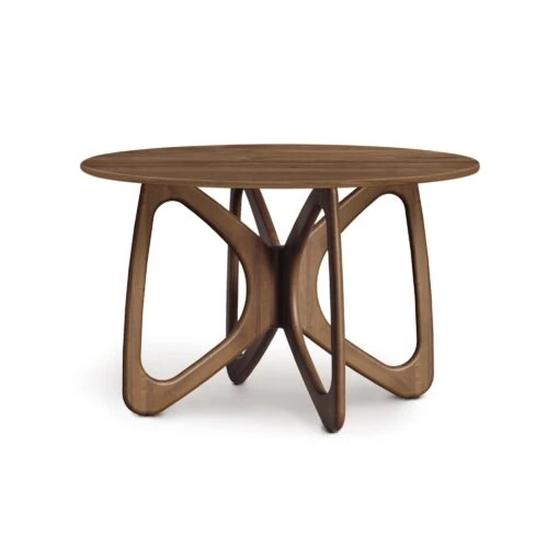 Butterfly Round Solid Top Dining Table - Image 2
