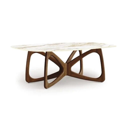 Butterfly Sintered Stone Boat Top Table - Image 4