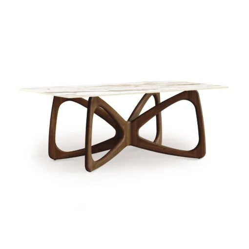 Butterfly Sintered Stone Top Table - Image 4