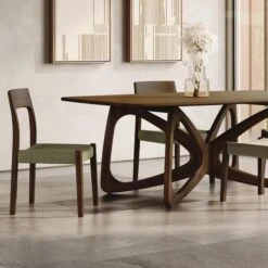 Butterfly Solid Top Dining Table -HomeNest Store Butterfly Solid Top Table 3