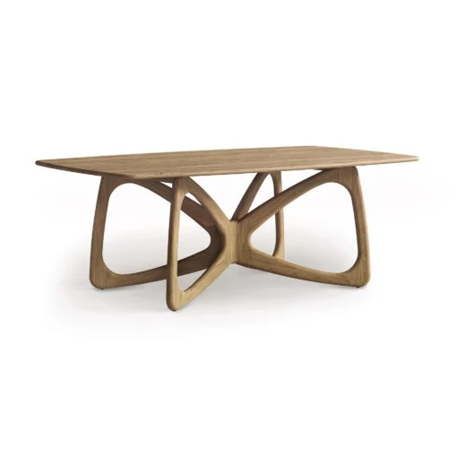 Butterfly Solid Top Dining Table - Image 13