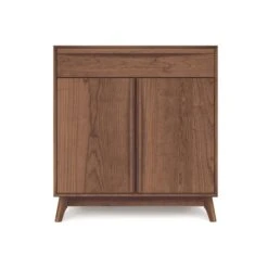 Catalina 1-Drawer, 2-Door Buffet -HomeNest Store Catalina Cherry 1 Drawer 2 Door Buffet Saddle Cherry