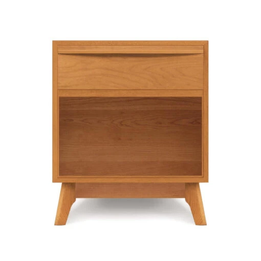 Catalina 1-Drawer Enclosed Shelf Nightstand - Image 2