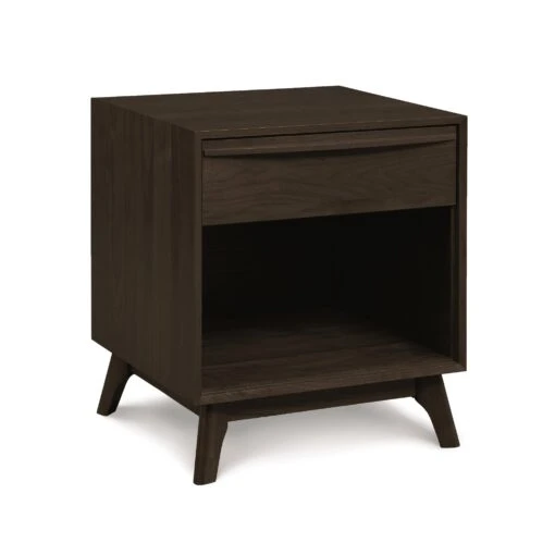 Catalina 1-Drawer Enclosed Shelf Nightstand - Image 8