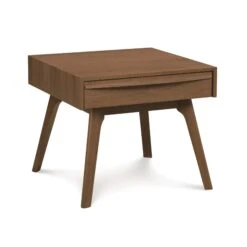 Catalina 1-Drawer Nightstand -HomeNest Store Catalina Cherry 1 Drawer Nightstand 17 Inch High Saddle Cherry