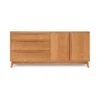 Catalina 3-Drawers, 2-Door Buffet -HomeNest Store Catalina Cherry 3 Drawer 2 Door Buffet