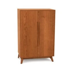 Catalina Bar Cabinet -HomeNest Store Catalina Cherry Bar Cabinet Autumn Cherry