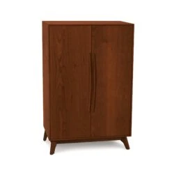 Catalina Bar Cabinet -HomeNest Store Catalina Cherry Bar Cabinet Cognac Cherry