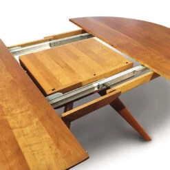 Catalina Round Extension Table -HomeNest Store Catalina Cherry Round Extension Table 4