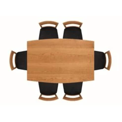 Catalina Solid-Top Table -HomeNest Store Catalina Cherry Solid Top Table 2