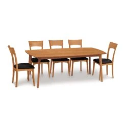 Catalina Solid-Top Table -HomeNest Store Catalina Cherry Solid Top Table 3
