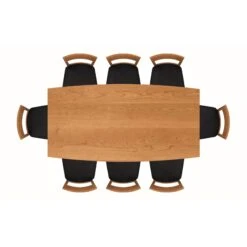 Catalina Solid-Top Table -HomeNest Store Catalina Cherry Solid Top Table 4