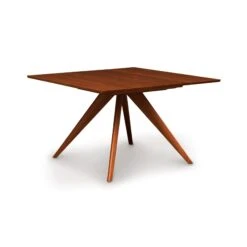Catalina Square Extension Dining Table -HomeNest Store Catalina Cherry Square Extension Table Cognac Cherry