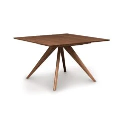 Catalina Square Extension Dining Table -HomeNest Store Catalina Cherry Square Extension Table Saddle Cherry