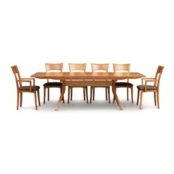 Catalina Trestle Extension Table -HomeNest Store Catalina Cherry Trestle Extension Table 2