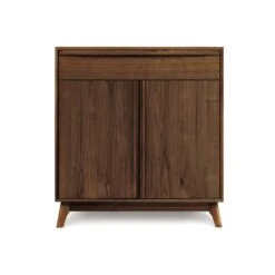 Catalina 1-Drawer, 2-Door Buffet -HomeNest Store Catalina Walnut 1 Drawer 2 Door Buffet