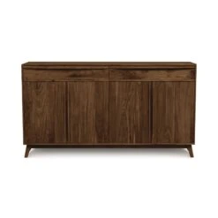 Catalina 2-Drawer, 4-Door Buffet -HomeNest Store Catalina Walnut 2 Drawer 4 Door Buffet 17aac47d 00b7 48e2 b827 beee565b39c4
