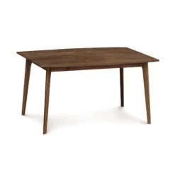 Catalina Solid-Top Table -HomeNest Store Catalina Walnut Solid Top Table 40x60 Natural Walnut