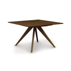 Catalina Square Extension Dining Table -HomeNest Store Catalina Walnut Square Extension Table