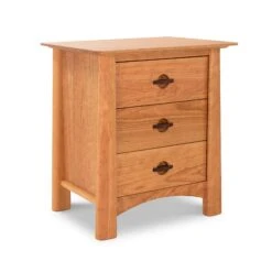 Cherry Moon 3-Drawer Nightstand