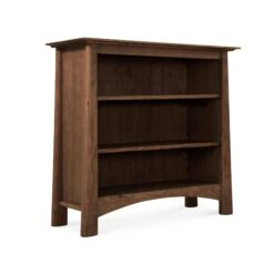 Cherry Moon Bookcase -HomeNest Store Cherry Moon Bookcase 36 Inch Natural Walnut