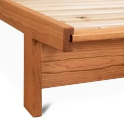 Cherry Moon Dovetail Platform Bed -HomeNest Store Cherry Moon Dovetail Bed 3