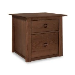 Cherry Moon File Cabinet -HomeNest Store Cherry Moon File Cabinet 1 File 1 Storage Natural Walnut
