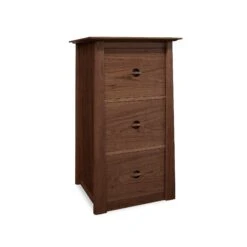Cherry Moon File Cabinet -HomeNest Store Cherry Moon File Cabinet 3 File Vertical Natural Walnut