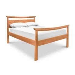 Cherry Moon Pagoda Bed -HomeNest Store Cherry Moon Pagoda Bed Queen Natural Cherry