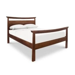 Cherry Moon Pagoda Bed -HomeNest Store Cherry Moon Pagoda Bed Queen Natural Walnut
