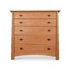Cherry Moon Wide 5-Drawer Chest -HomeNest Store Cherry Moon Wide 5 Drawer Chest