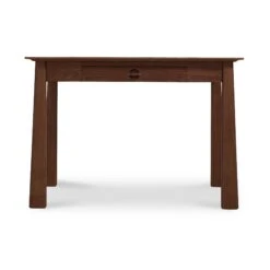 Cherry Moon Writing Desk -HomeNest Store Cherry Moon Writing Desk 24x48 Natural Walnut