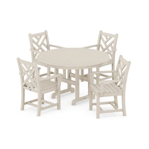 POLYWOOD Chippendale 5-Piece Dining Set - Image 6