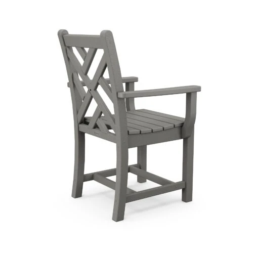 POLYWOOD Chippendale Outdoor Dining Arm Chair - Image 2