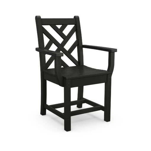 POLYWOOD Chippendale Outdoor Dining Arm Chair - Image 5