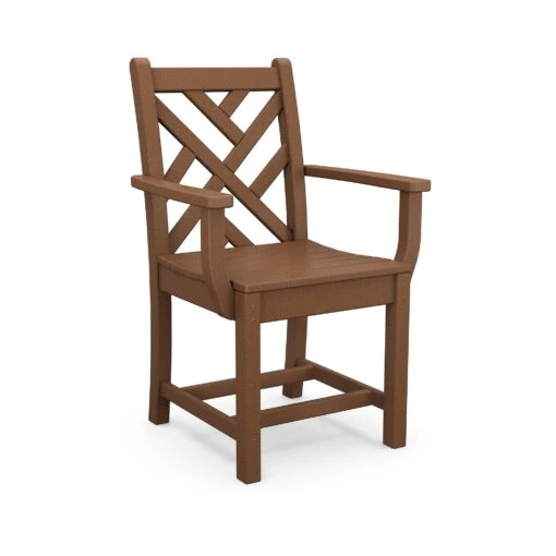 POLYWOOD Chippendale Outdoor Dining Arm Chair - Image 6