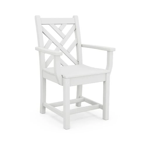 POLYWOOD Chippendale Outdoor Dining Arm Chair - Image 9