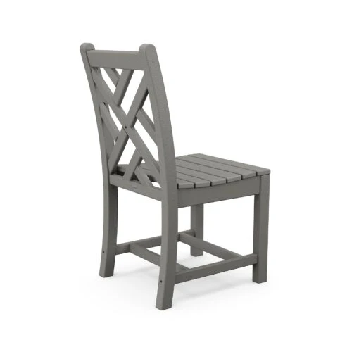 POLYWOOD Chippendale Outdoor Dining Side Chair - Image 2