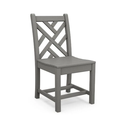 POLYWOOD Chippendale Outdoor Dining Side Chair - Image 3